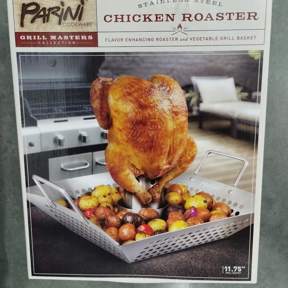 Parini Chicken Roaster for BBQ New in Box